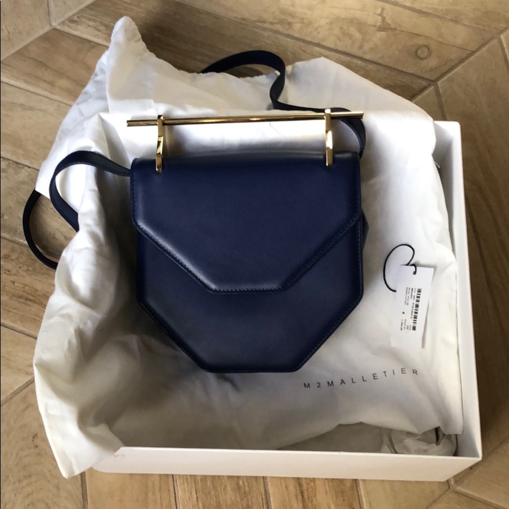 M2Malletier Borsa Amor Fati Royal Blue